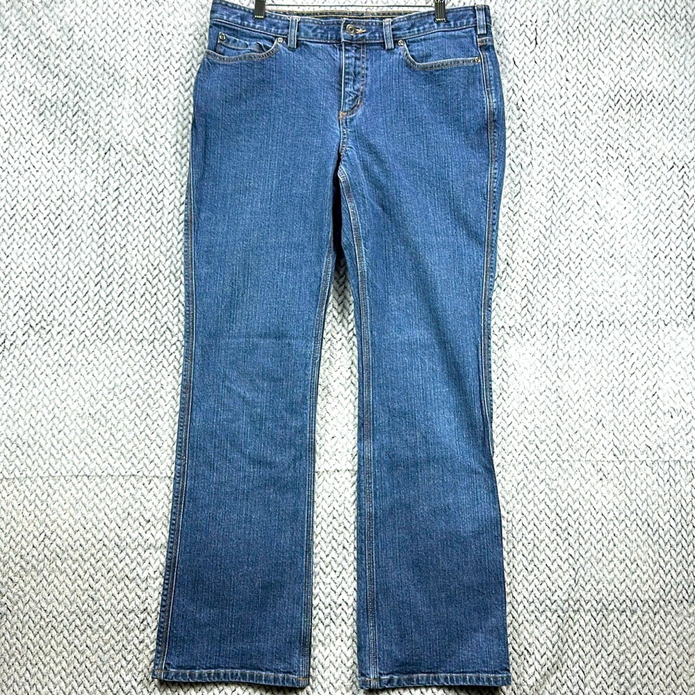 Duluth Trading Co Straight Leg Jeans Women’s Size 12